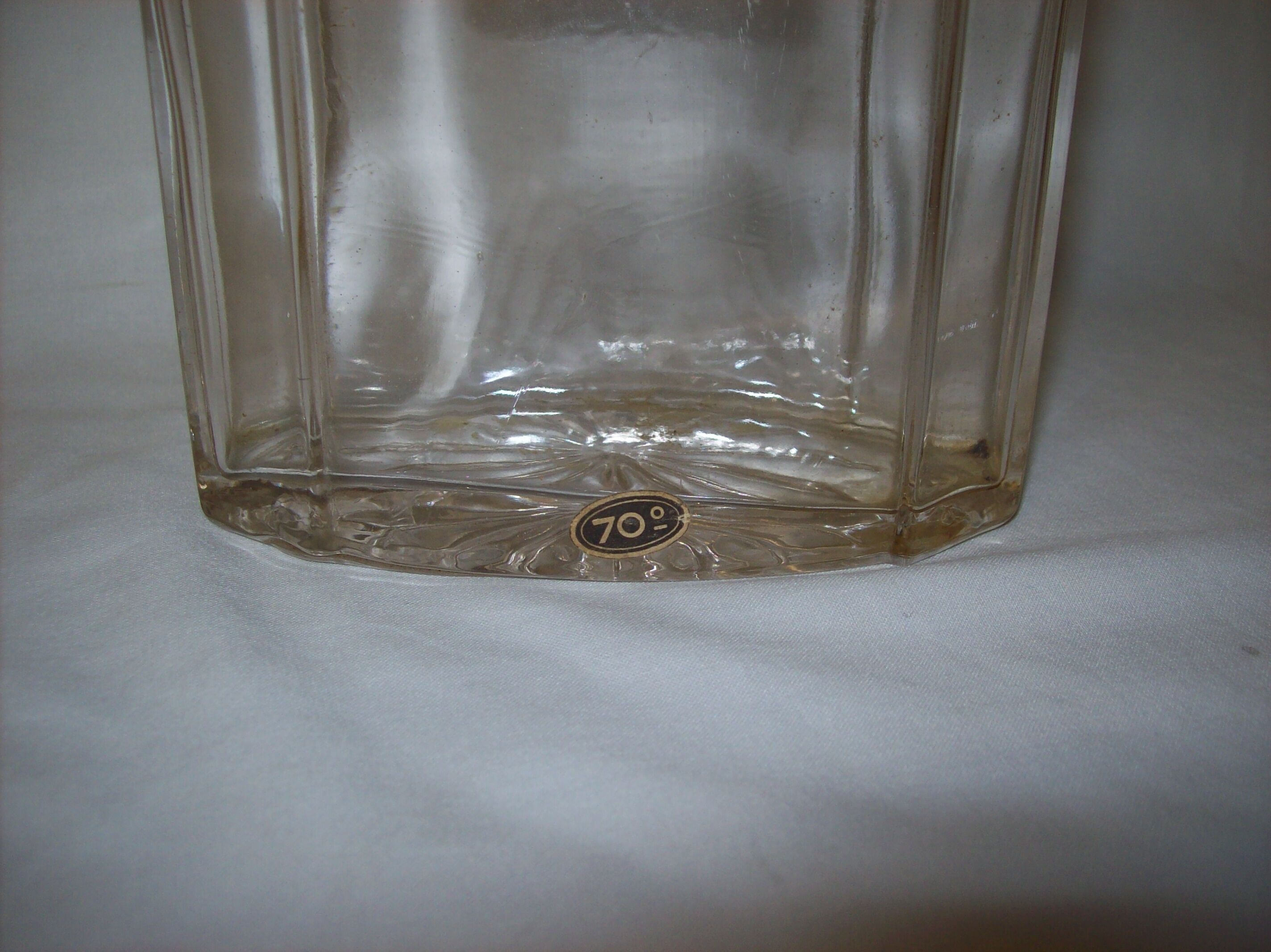 Old bottle of cologne