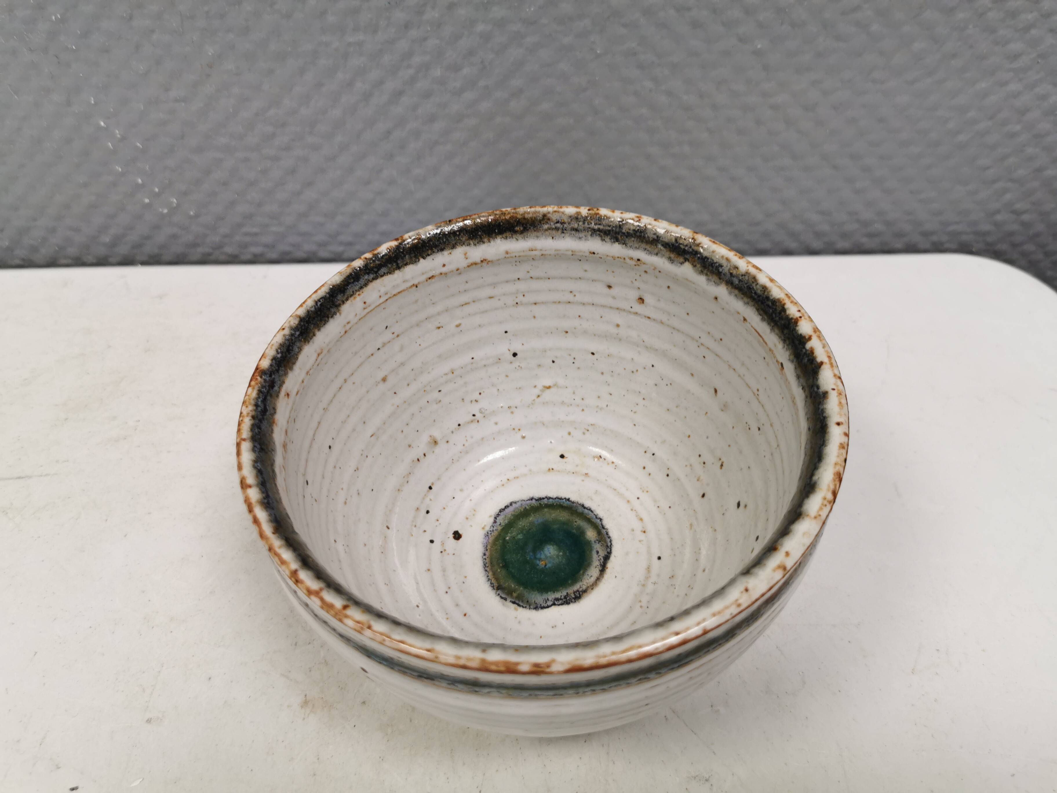 Ceramic bowl by Marie Hjorth, 1980s, Denmark.