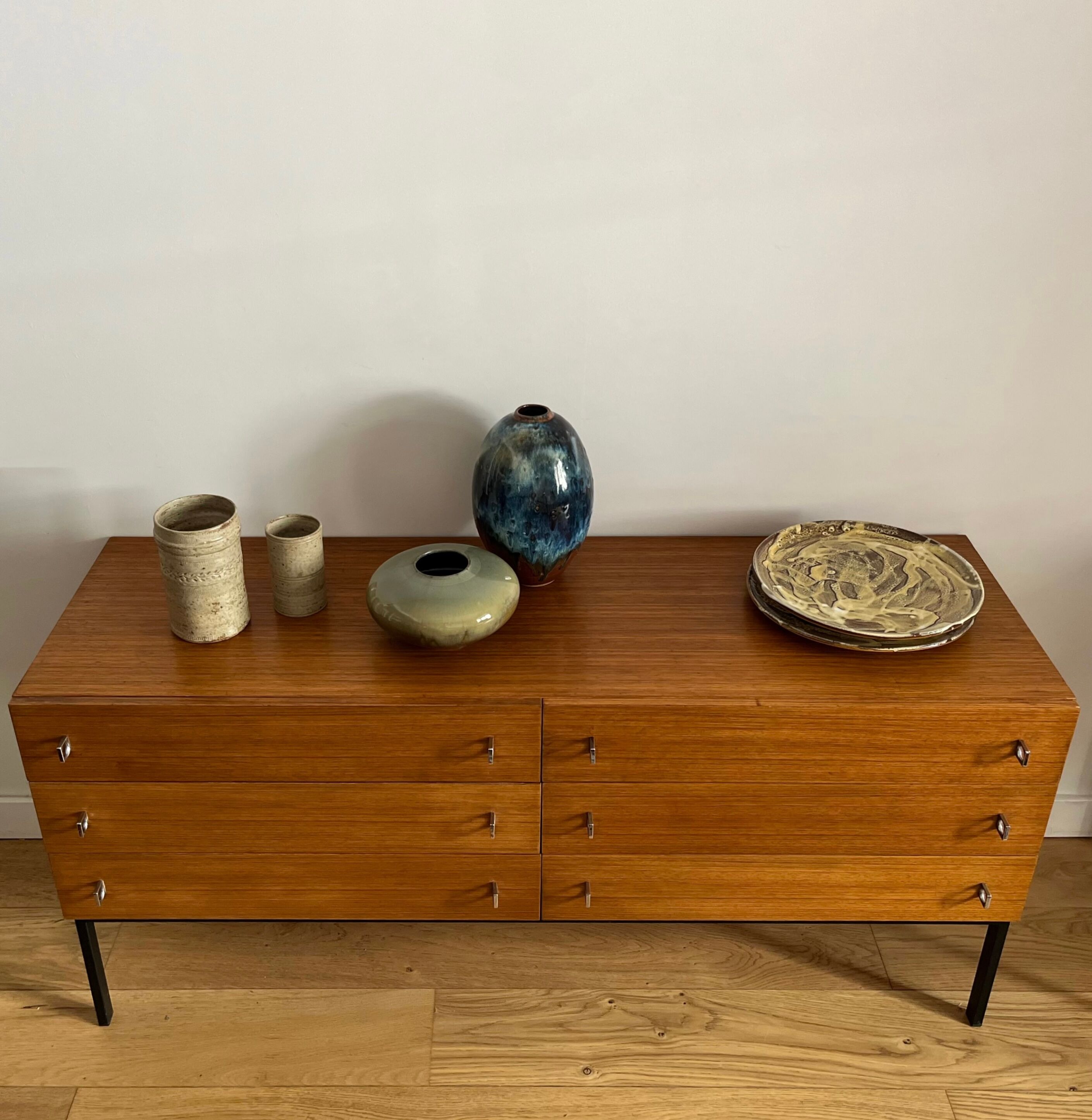 Enfilade Brasilia Werk, circa 1960, palissandre