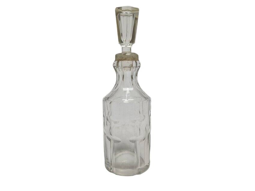 Antique Biedermeier carafe, Austria, 1890s