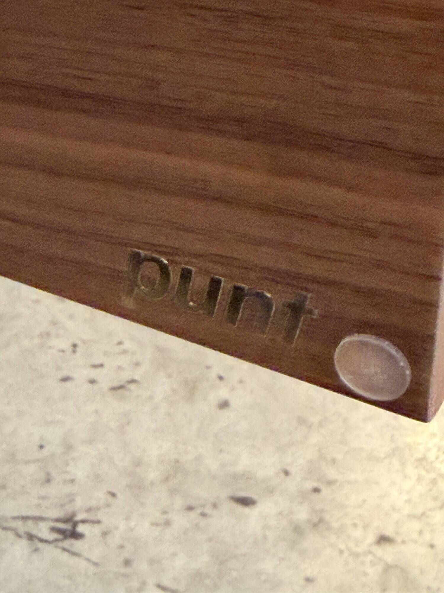 Large 3-metre sideboard in walnut by the manufacturer Punt Mobles.
