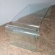 Table basse porte revues verre trempé
