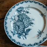 The 6 sarreguemines plates