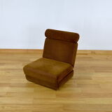 Vintage convertible armchair in bed 1970