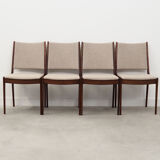 Set of four teak chairs, Danish design, 1970s, designer: Johannes Andersen