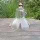 Flower petal glass pendant light, vintage Murano style