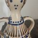Anthropomorphic woman candle holder in ceramic