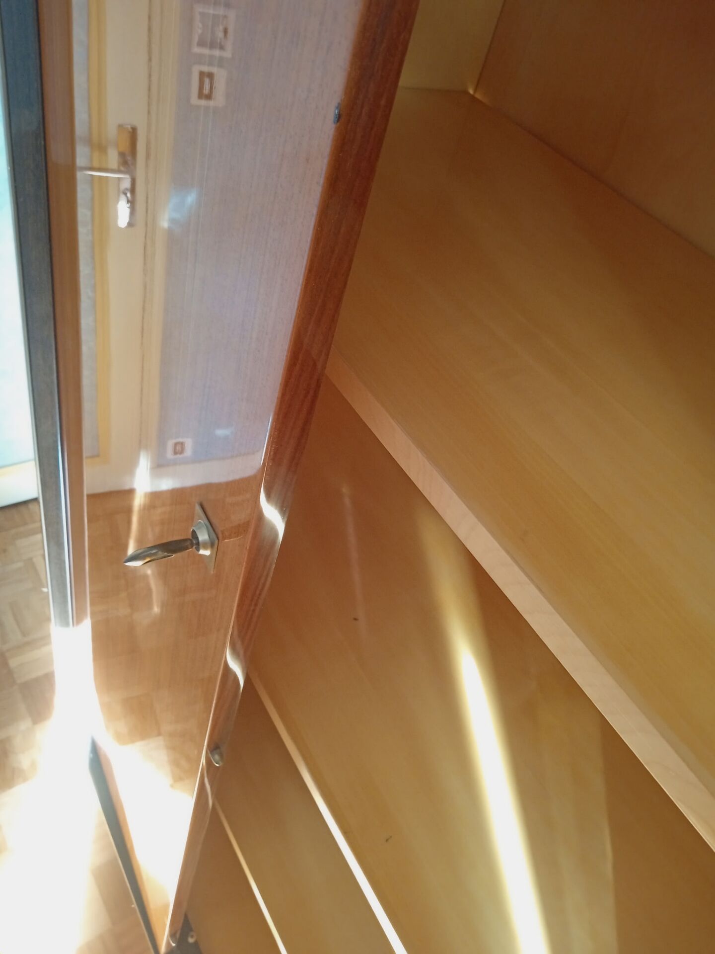 Vintage 4-door wardrobe