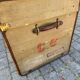 Antique travel trunk