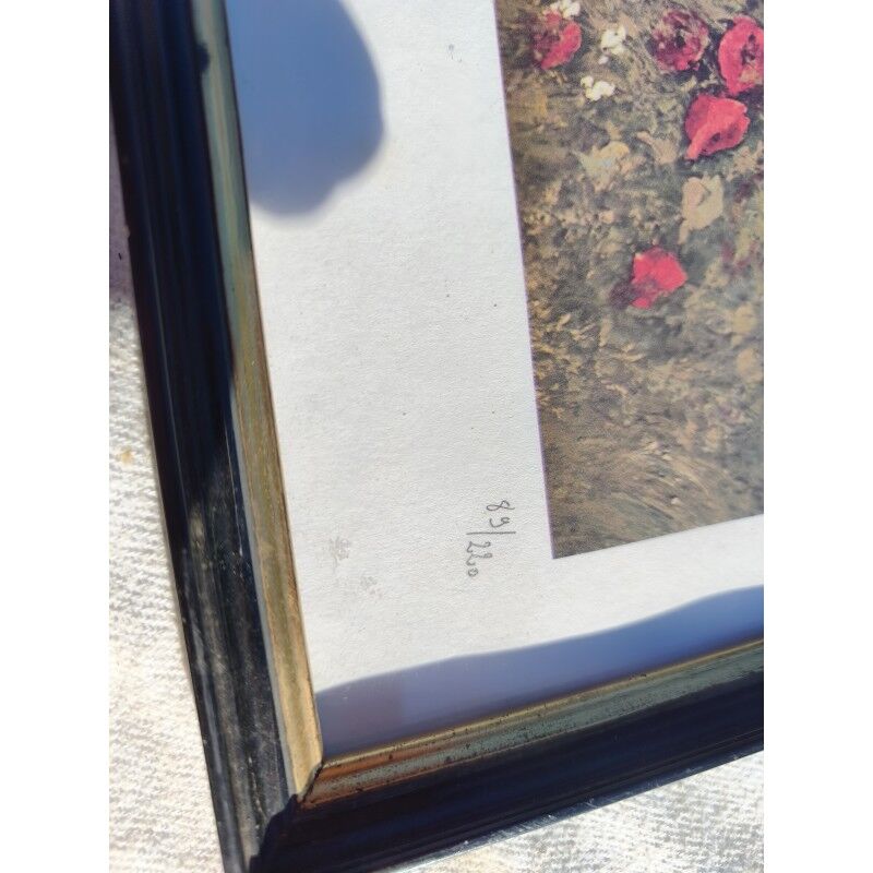 Lithograph by J.C. Resche, print 89/220.