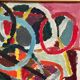 Original Swedish Oil on Canvas – “Abstract Composition” – Signed – Dated 1960 – Vintage & Framed – 44.5 × 31 cm (17.5" × 12.2")