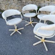 Vintage barber chair suite