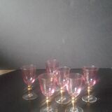 Bohemian crystal glasses