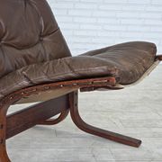 Années 1970, design norvégien par Ingmar Relling, fauteuil, modèle "Siesta".