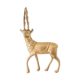 Cerf en laiton