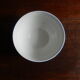 Longchamp small blue bowl porcelain milk coffee made in France