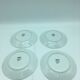 4 broth bowls in taraud limoges porcelain.