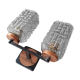 Double wall lamp Philips vintage Scandinavian design