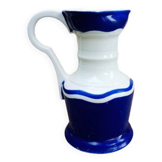 Original vintage two-tone ceramic carafe