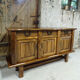 Buffet brutaliste en orme