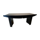 Black mid-century desk