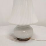 Lampe de table en verre de Murano « champignon ». Italie, années 1970.