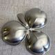 Stainless steel clover aperitif server
