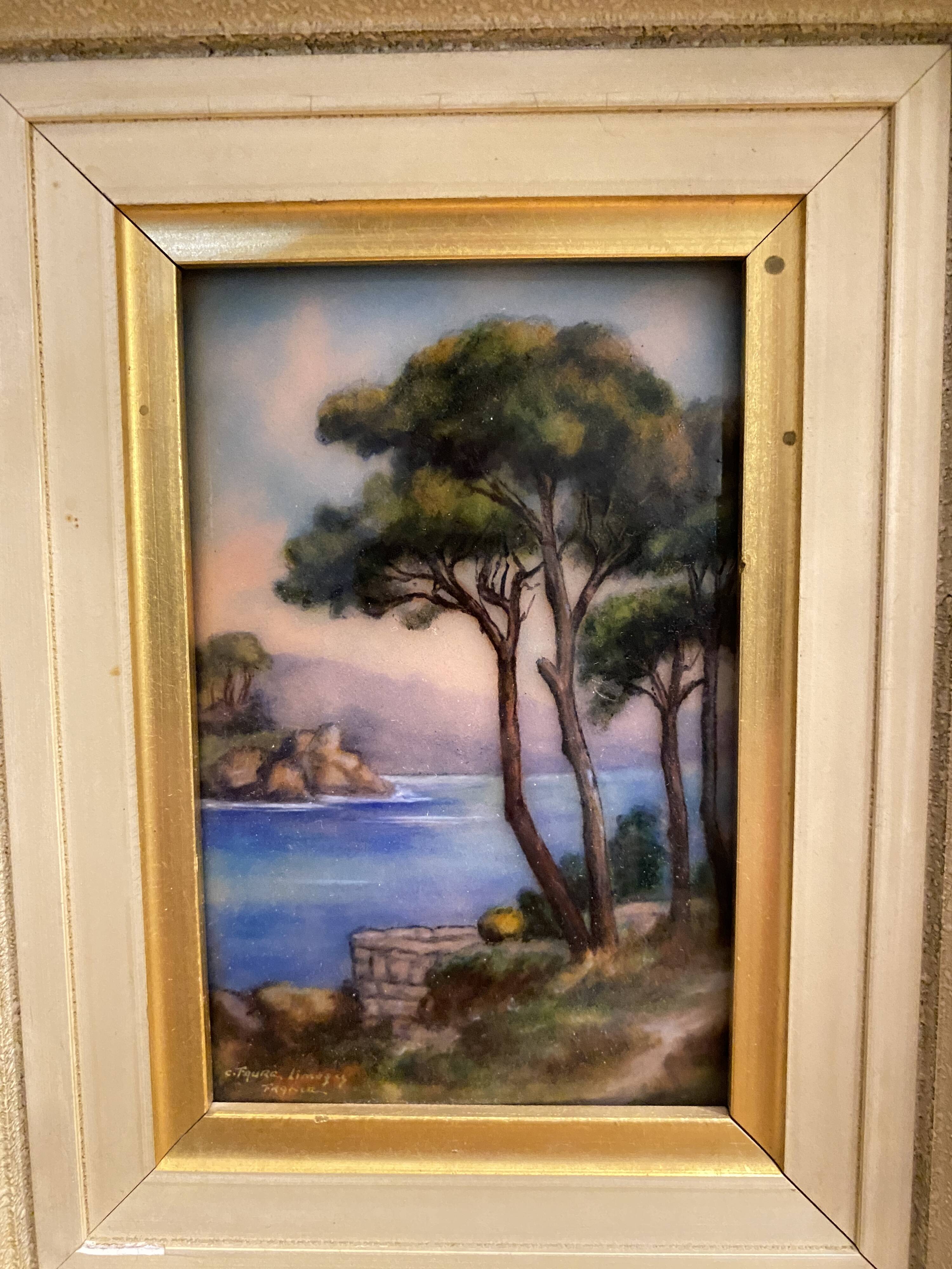 Art Enamel Painting Camille Fauré