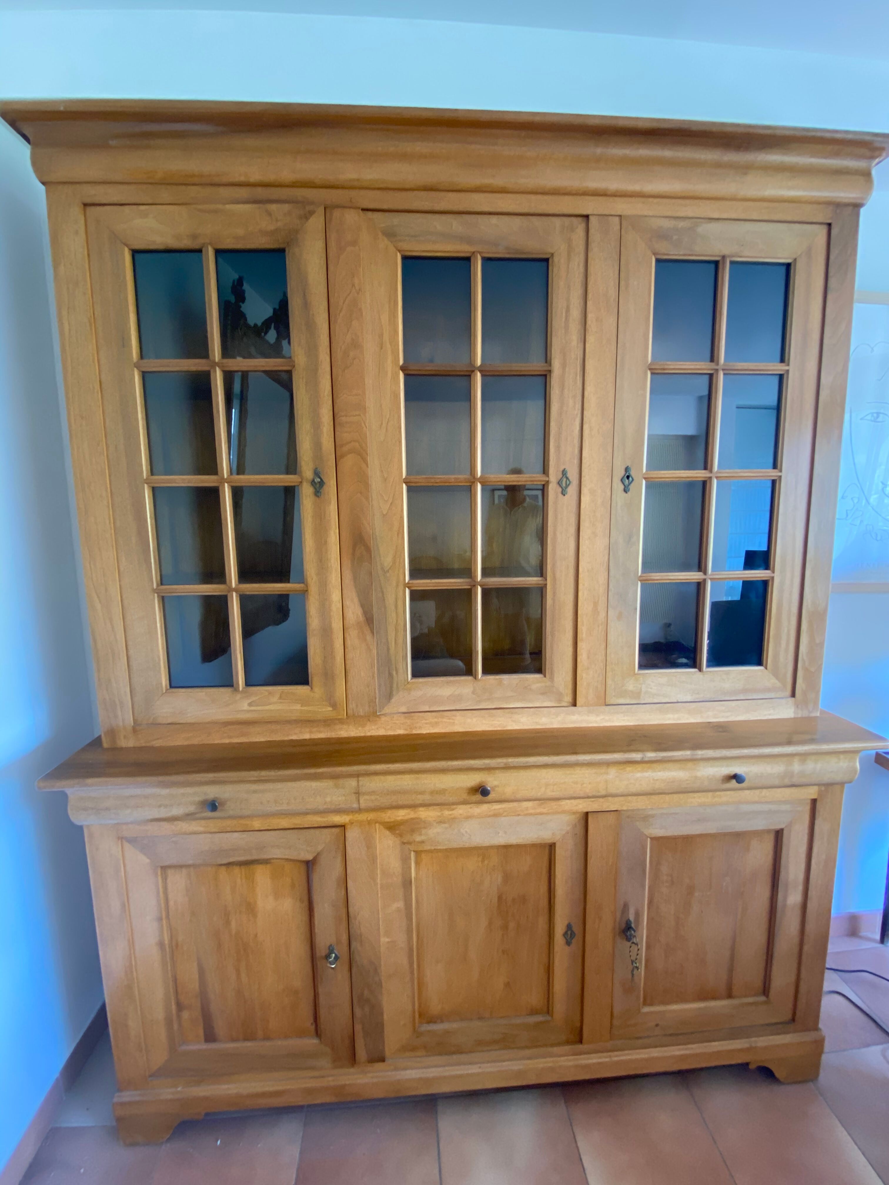 Walnut library of France