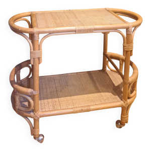 Table desserte à roulettes