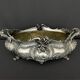 Large table planter in silvered bronze, Louis XV style.