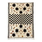 Beni Ouarain bohemian rug 200x300 cm