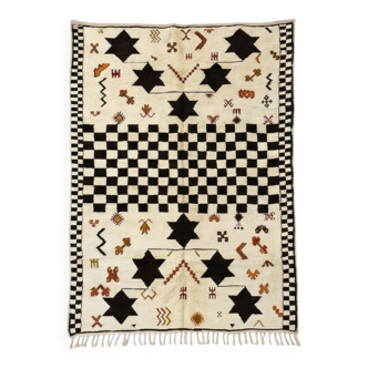 Beni Ouarain bohemian rug 200x300 cm