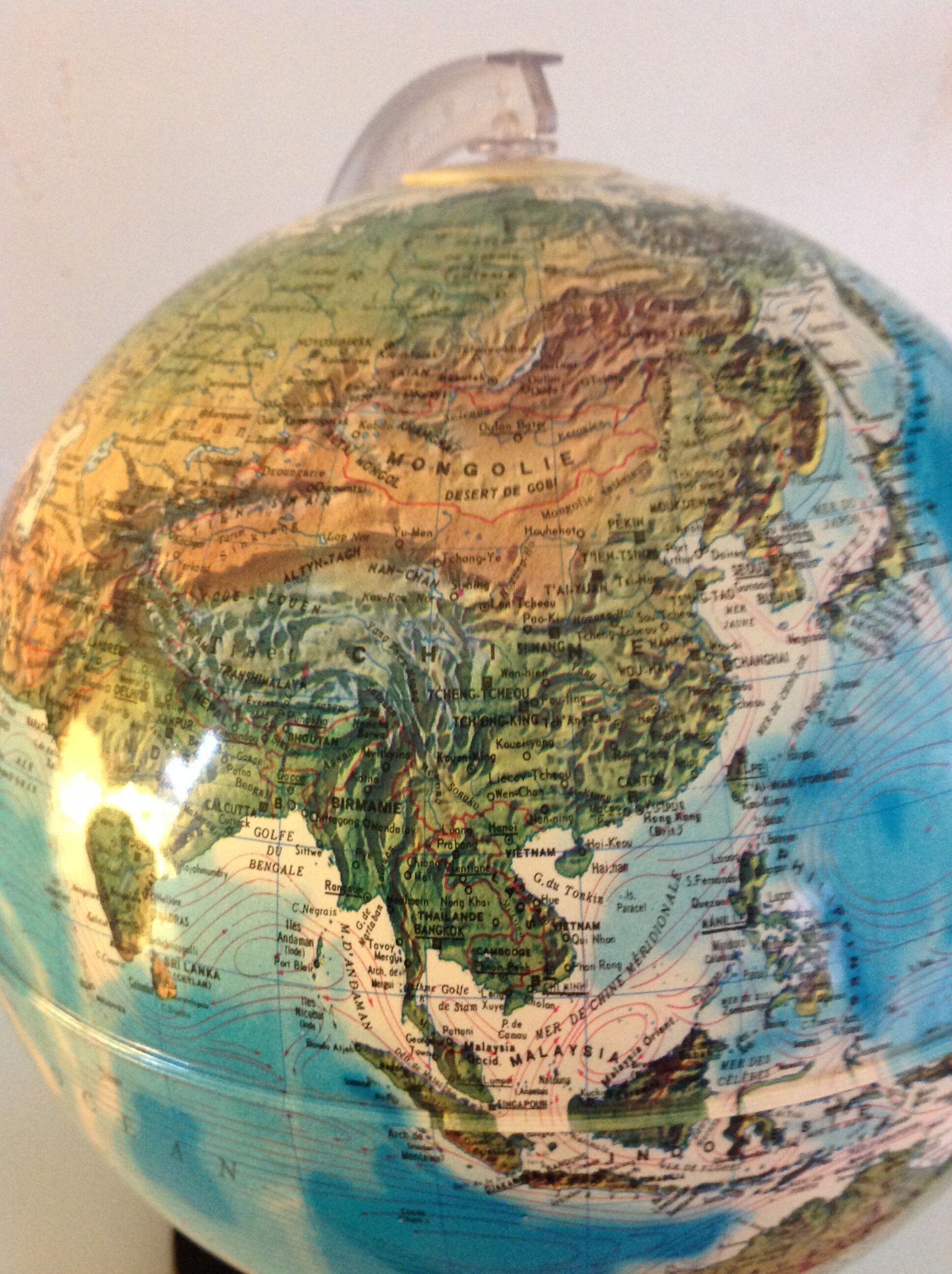 Light globe nova rico vintage 70s