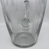 50s chiseled glass pitcher
