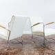 Bauhaus style armchairs by FMW, 1950s, Poland, set of 2