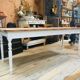 Large white fir country table 1930s