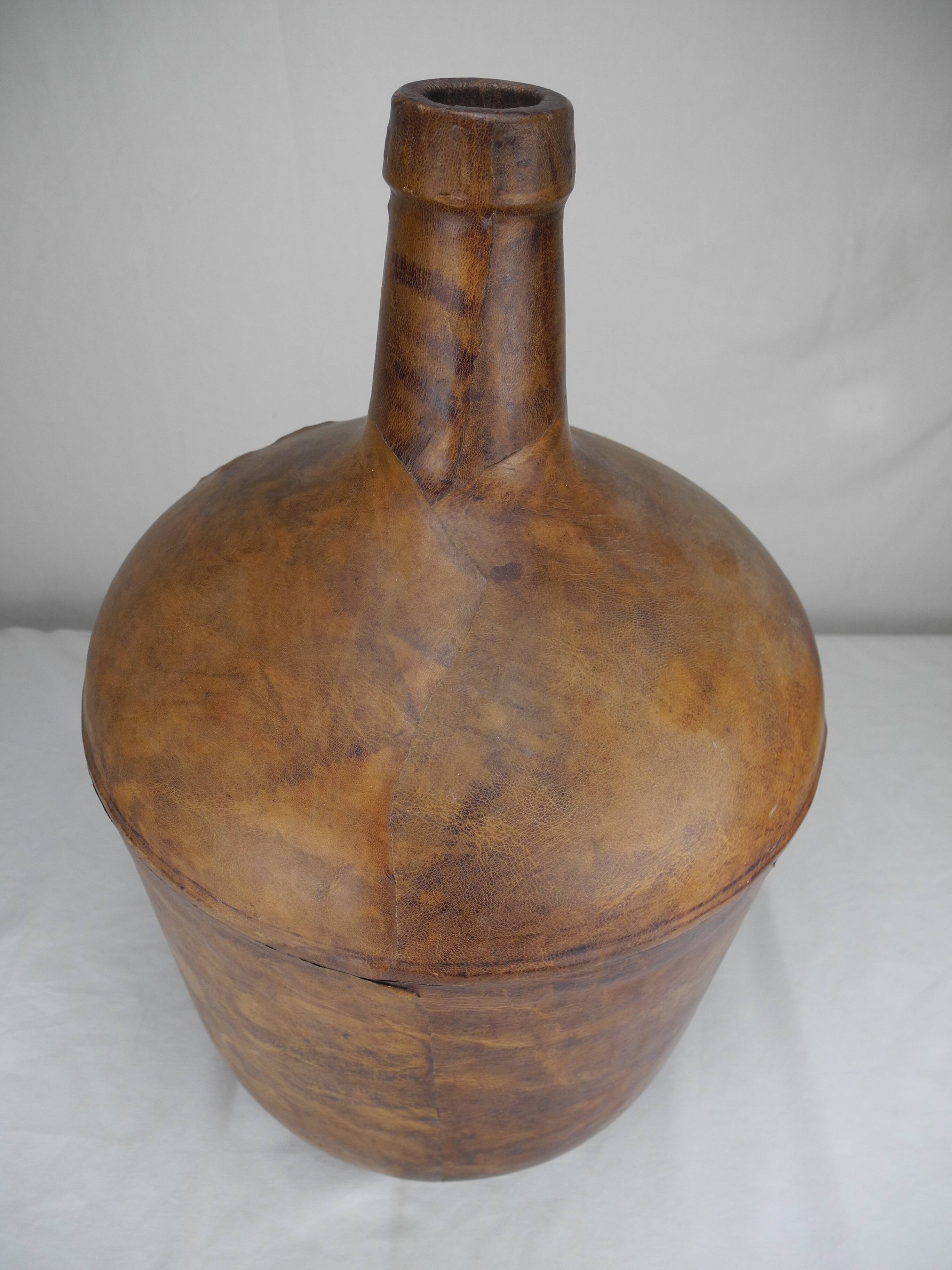 Old demijohn 10 liter viresa old french demijohn large jug bottle carboy