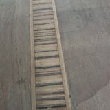 Art Deco curved wood console