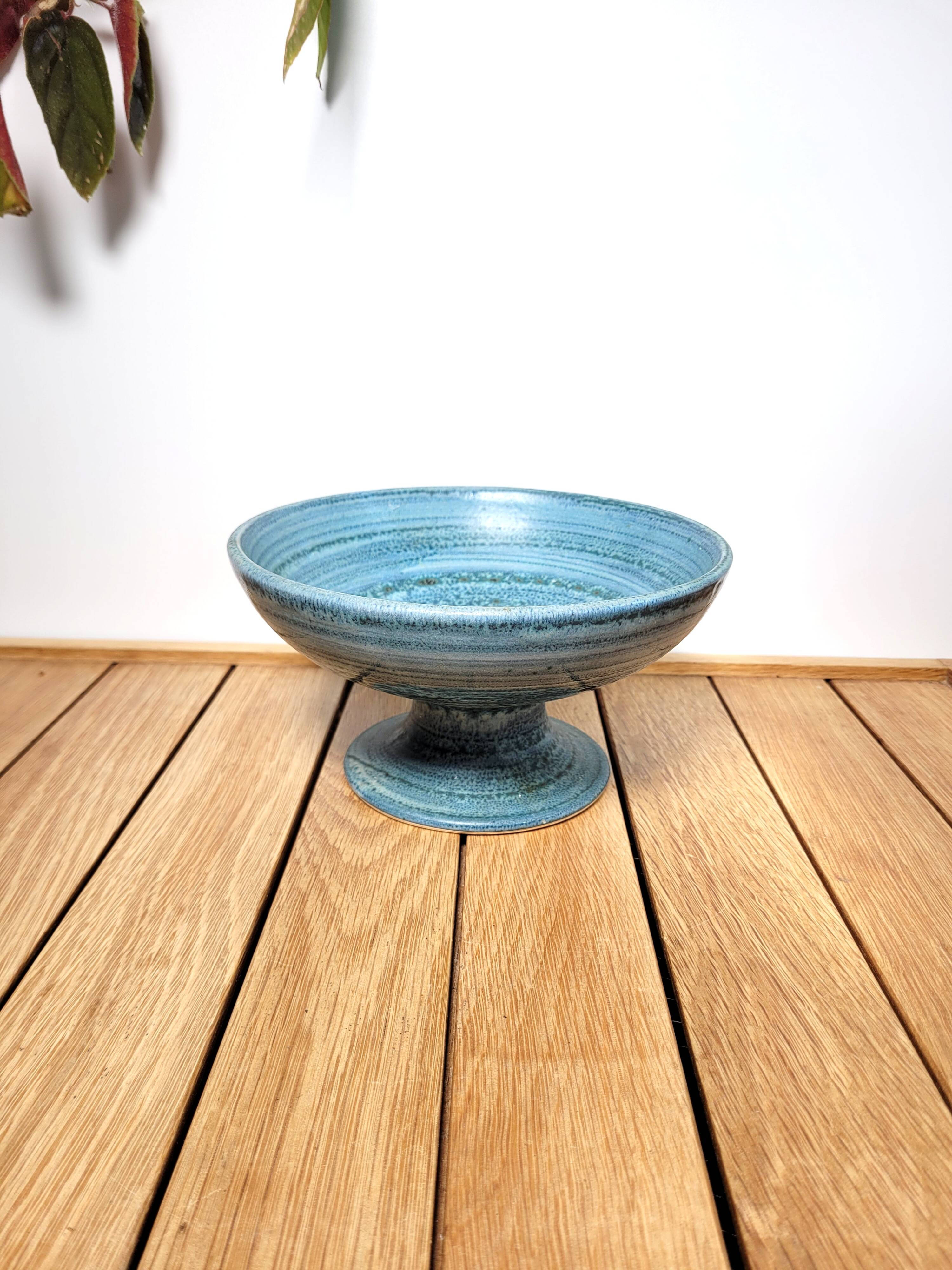 Ceramic cut dish L.P Carnac