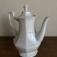 Neo-classical octagonal coffee pot Johnson Brothers pearls 1960