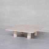 Table en travertin