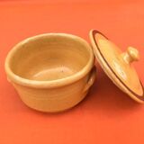 Old glazed terracotta terrine