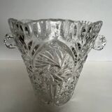 Vintage Glass Ice Bucket