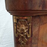 Bed style Louis XVI gilded bronze