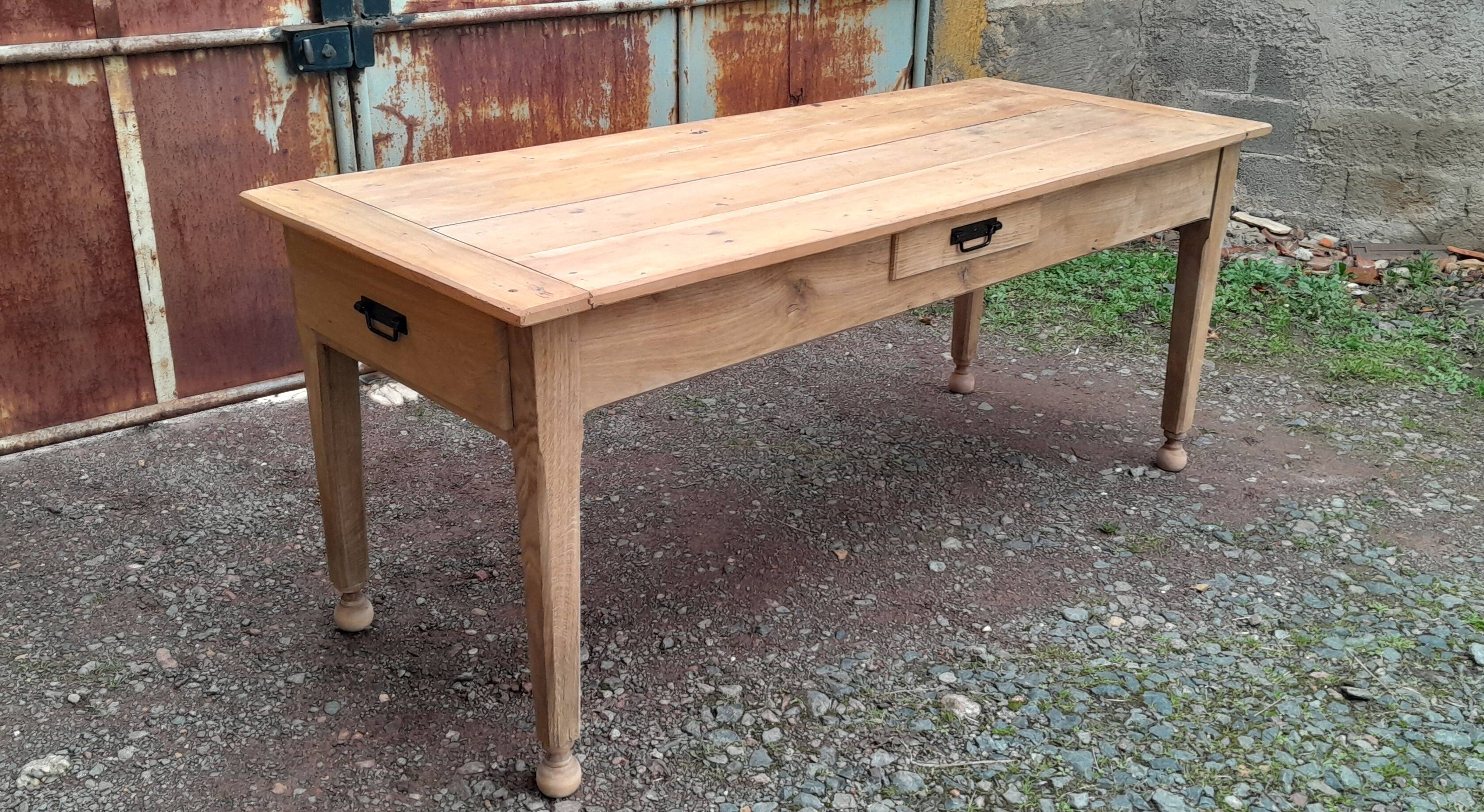Antique farmhouse table