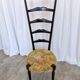 Vintage Paolo Buffa Chiavari Chairs: Mid-Century Modern Ladder Back Dining
