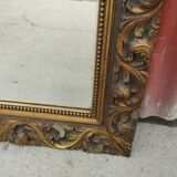 Old beveled mirror