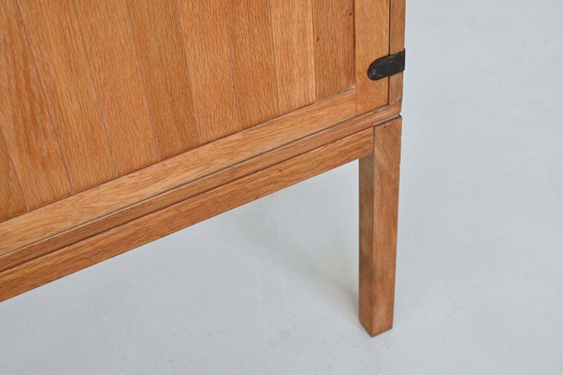Kurt Ostervig high cabinet in oak A/S Randers Denmark 1960