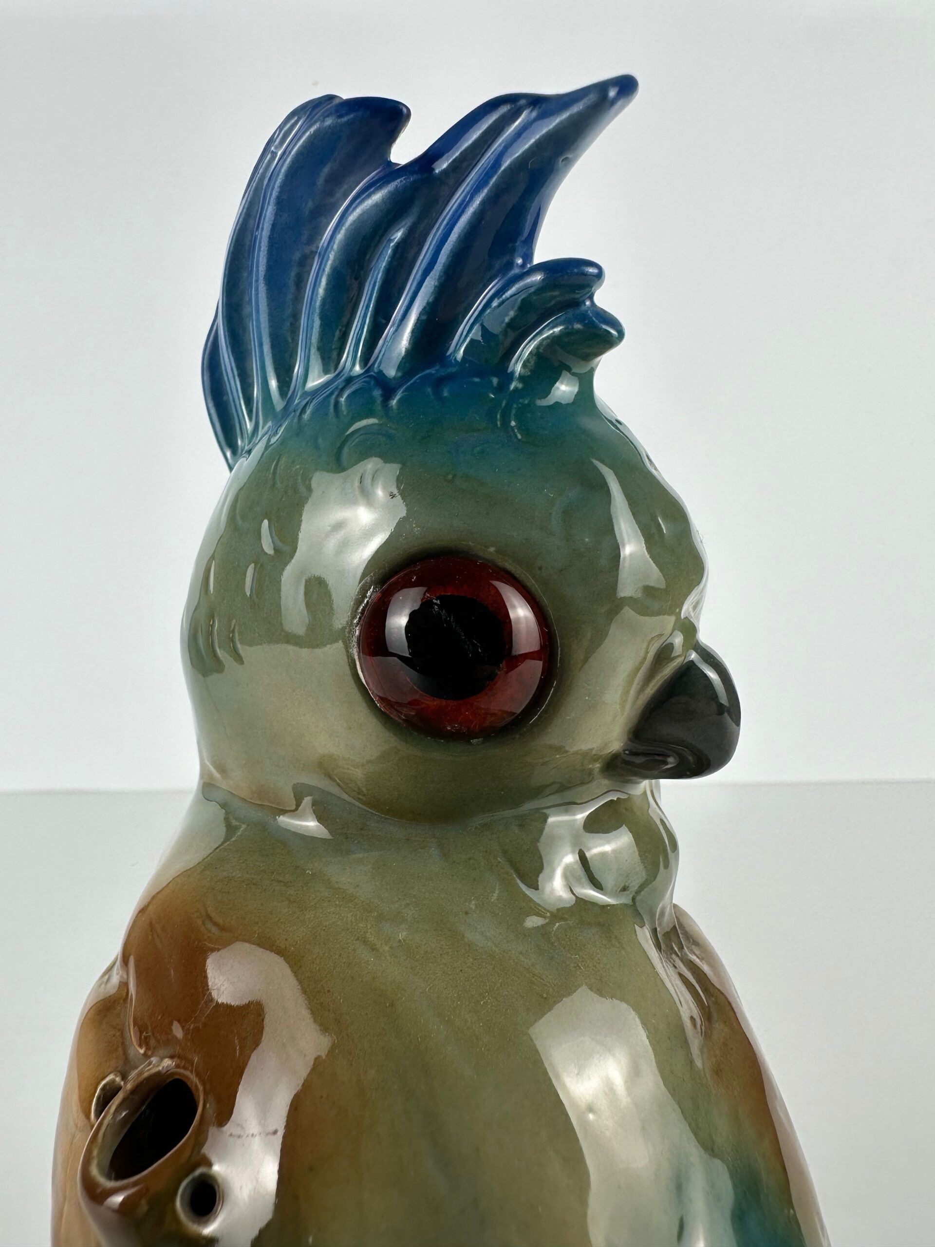 Art deco (perfume) lamp – parrot